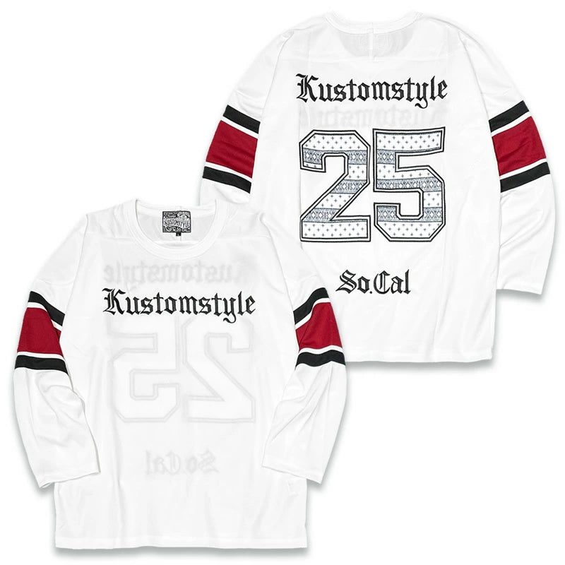 KUSTOMSTYLE KSFOOTLS2607 -25TH BANDANA- FOOTBALL JERSEY