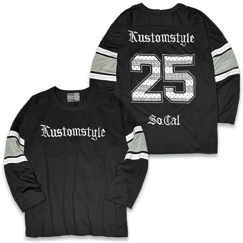 KUSTOMSTYLE KSFOOTLS2607 -25TH BANDANA- FOOTBALL JERSEY