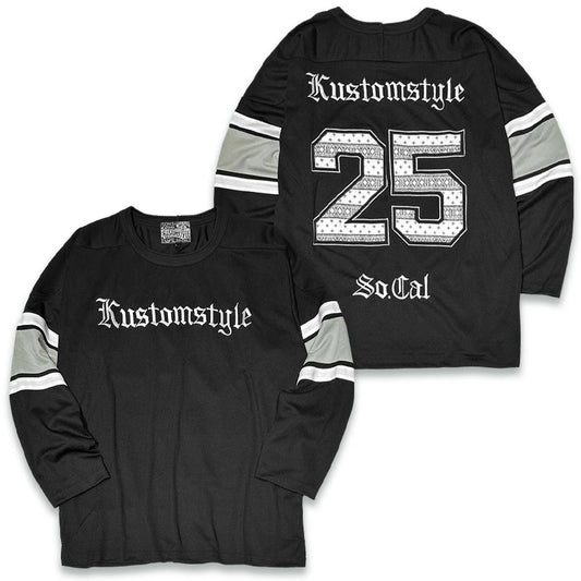 KUSTOMSTYLE KSFOOTLS2607 -25TH BANDANA- FOOTBALL JERSEY