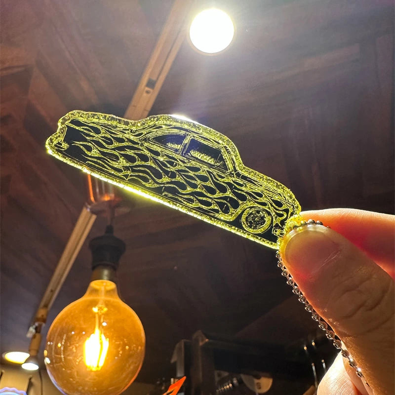 KUSTOMSTYLE  KSKR-009 -QC- ACRYLIC KEY RING