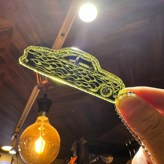 KUSTOMSTYLE  KSKR-009 -QC- ACRYLIC KEY RING