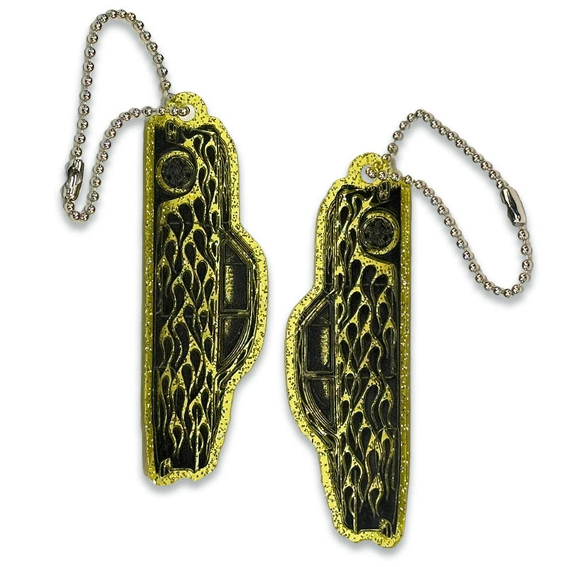 KUSTOMSTYLE  KSKR-009 -QC- ACRYLIC KEY RING