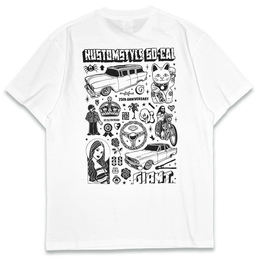 KUSTOMSTYLE KST2610HBK -MG 25TH- TSHIRTS ARTWORK by MIKE GIANT