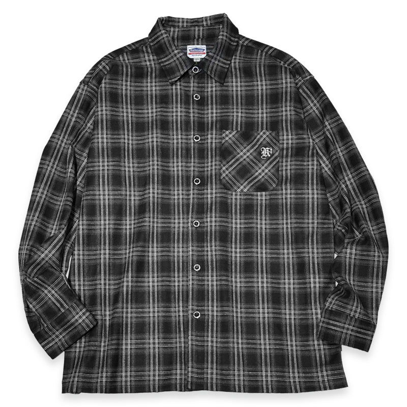 "LA PALMA" LONG SLEEVE CHECK FLANNEL SHIRTS