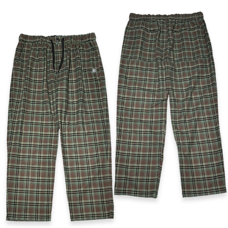 "LA PALMA" LONG CHECK PANTS