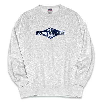 KUSTOMSTYLE KSSW1916 -SOUP UP & RESTYLING- CREWNECK SWEATSHIRTS