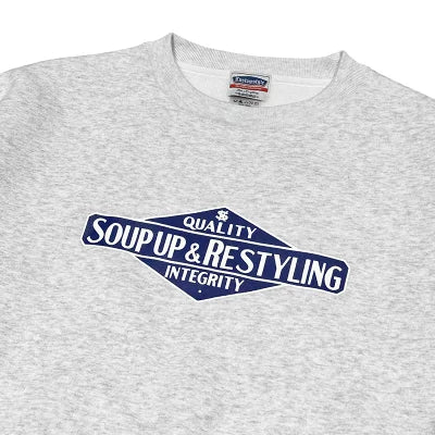 KUSTOMSTYLE KSSW1916 -SOUP UP & RESTYLING- CREWNECK SWEATSHIRTS
