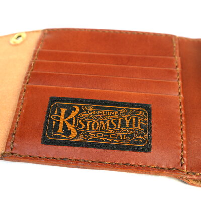 BANDANA LEATHER FOLDABLE WALLET