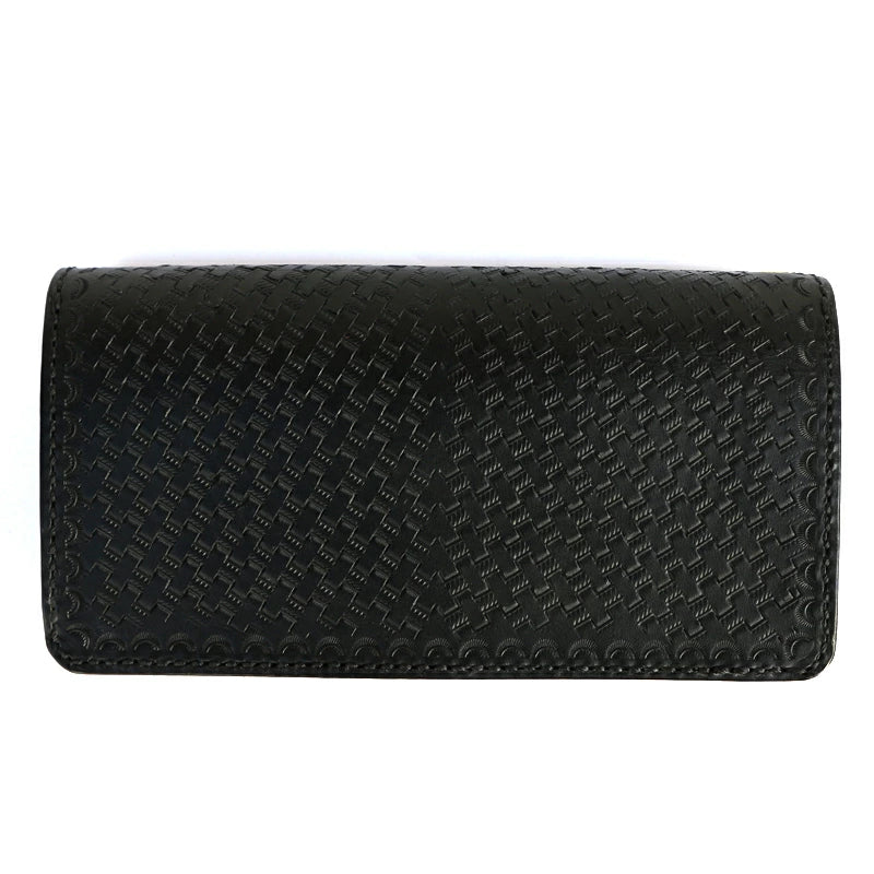 KUSTOMSTYLE  LEATHER WALLET "TYPE1" PLANE LONG WALLET