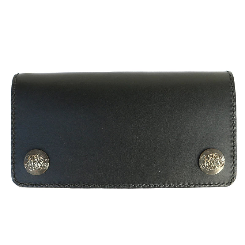 KUSTOMSTYLE  LEATHER WALLET "TYPE1" PLANE LONG WALLET