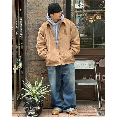 KUSTOMSTYLE KSHWJ2521 -K/S ROSE- CORDUROY JACKET