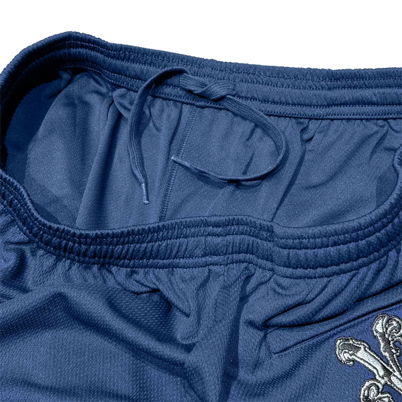 KUSTOMSTYLE  KSSP2508BK "GARDEN GROVE" MESH SHORTS JERSEY COLOR: NAVY