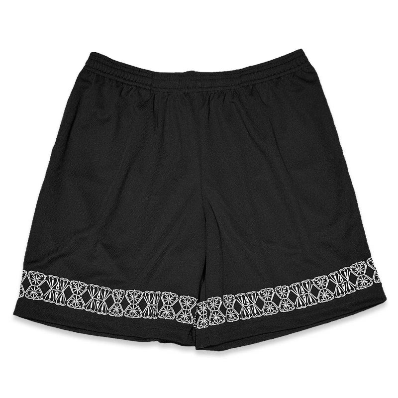 KUSTOMSTYLE  KSSP2508BK "GARDEN GROVE" MESH SHORTS JERSEY COLOR: BLACK