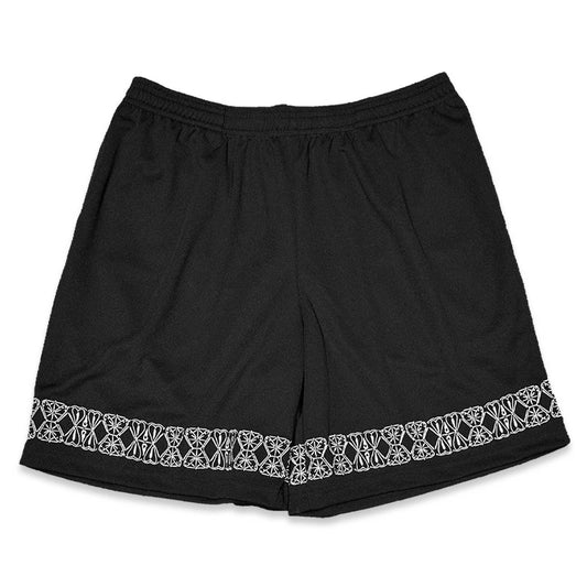 KUSTOMSTYLE  KSSP2508BK "GARDEN GROVE" MESH SHORTS JERSEY COLOR: BLACK